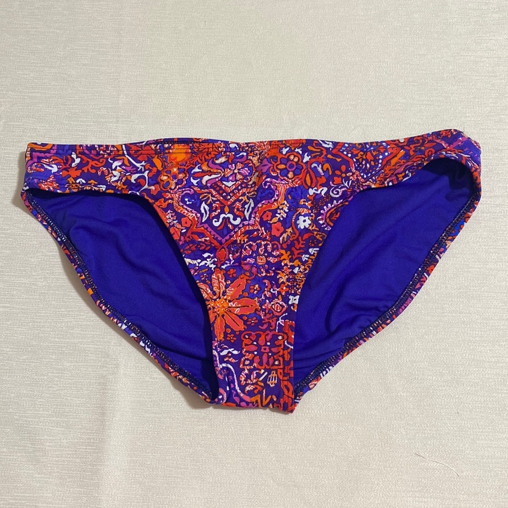 POLO RALPH LAUREN Classic Hipster Style Bikini Bottom w Paisley Prints Size 6